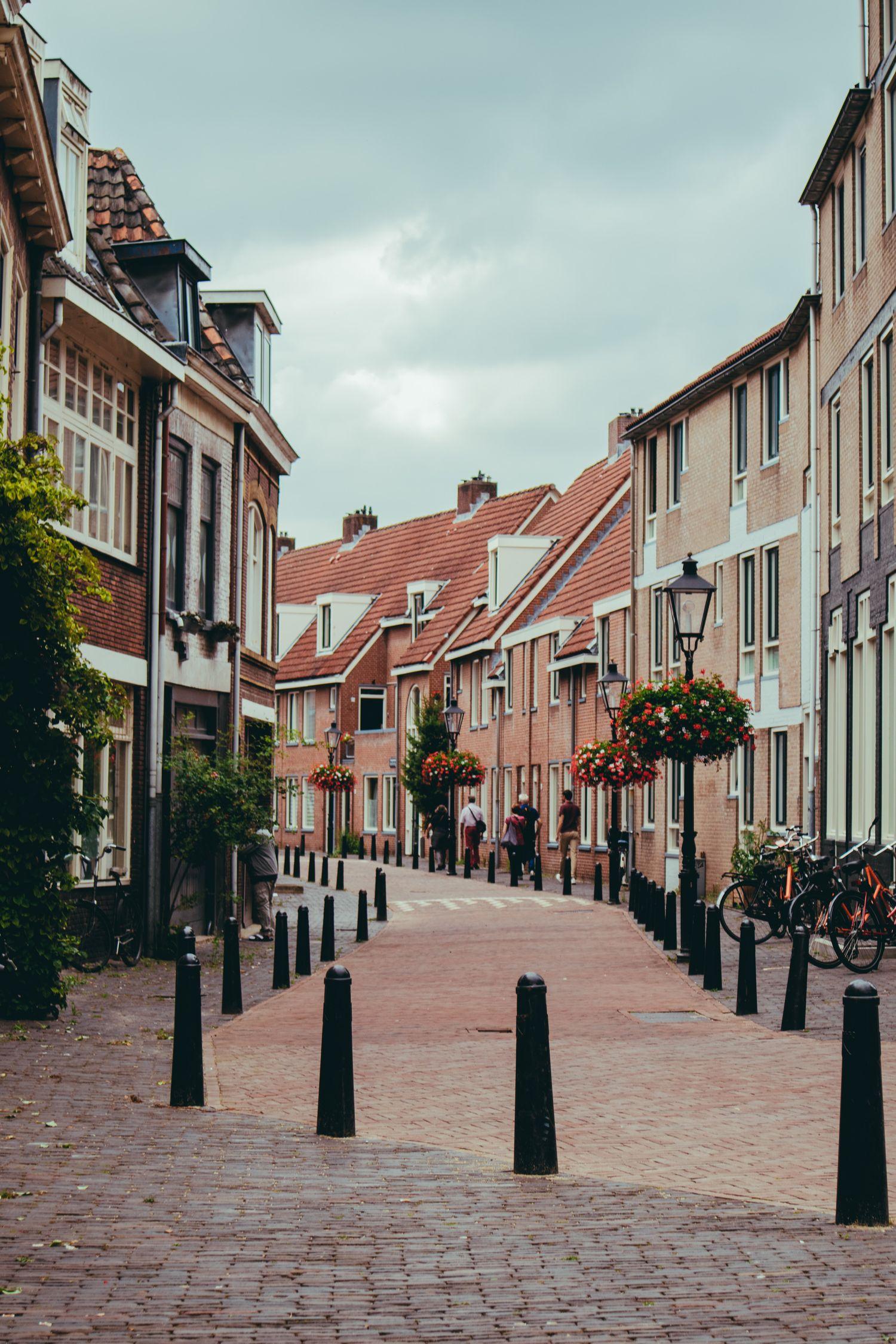 kleine Strasse in Utrecht